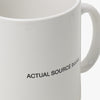 Actual Source Books Mug Pro White / Black 3