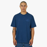 Western Hydrodynamic Research Reversed Worker T-shirt / Navy 1