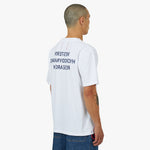 Western Hydrodynamic Research Reversed Worker T-shirt / Blanc 3
