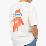 Metalwood Studio Brush Strokes T-shirt / White 5