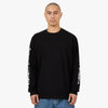 Metalwood Studio Torsion Control Long Sleeve T-shirt / Black 1