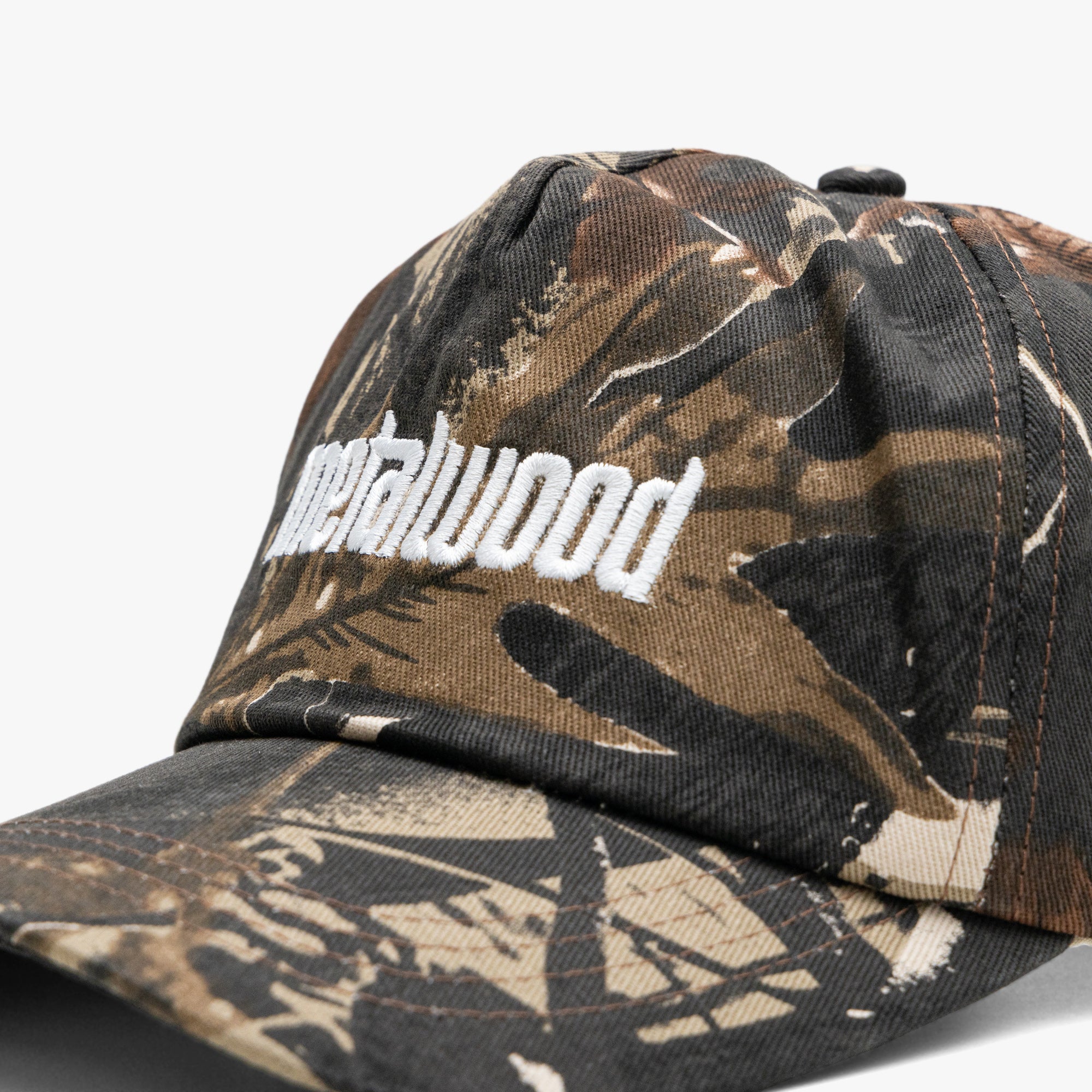 Metalwood Logo 5-Panel Hat Real Leaf Camo – Livestock