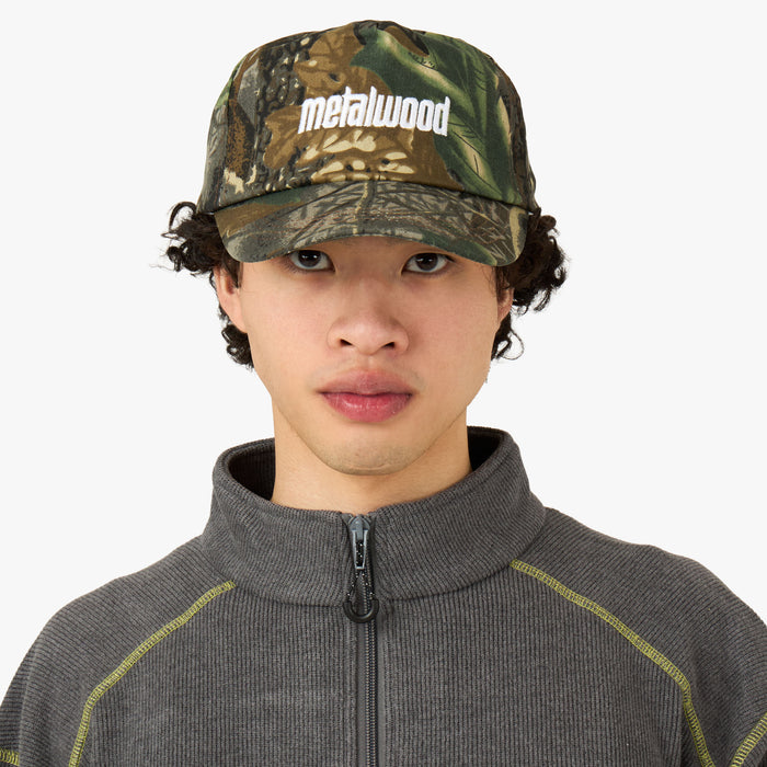 Metalwood Logo Casquette à 5-Panneaux Camo Feuille Véritable 1