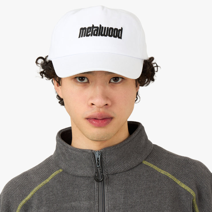 Metalwood Logo 5-Panel Hat White 1