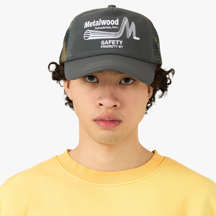 Metalwood Safety Trucker Hat Camo 1