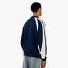 Metalwood Knit Football Top Navy 3