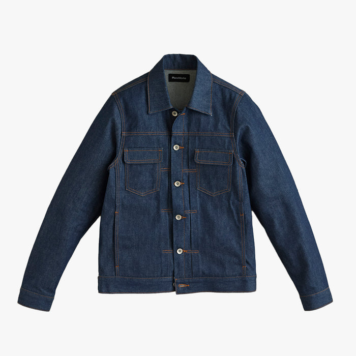 Plazaworks Denim Jacket Indigo Raw 1