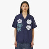 Chemise Flower & Cactus de NOMA t.d. / Bleu marine  1