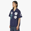Chemise Flower & Cactus de NOMA t.d. / Bleu marine  2