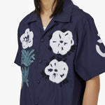 Chemise Flower & Cactus de NOMA t.d. / Bleu marine  4
