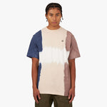 NOMA t.d. Hand Dyed Twist T-shirt / Multi 1