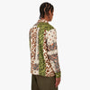 NOMA t.d. Open Collar Flannel Shirt / Patchwork Beige 3