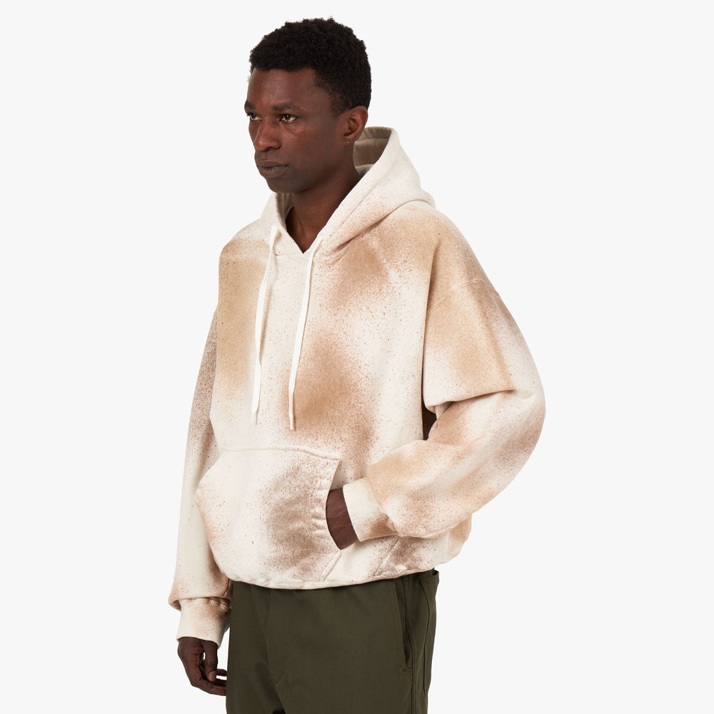 【NOMA t.d. 】 Hand Dyed Twist Sweat NOMA t.d. Hand Dyed Twist Pullover Hoodie / Multi – Livestock