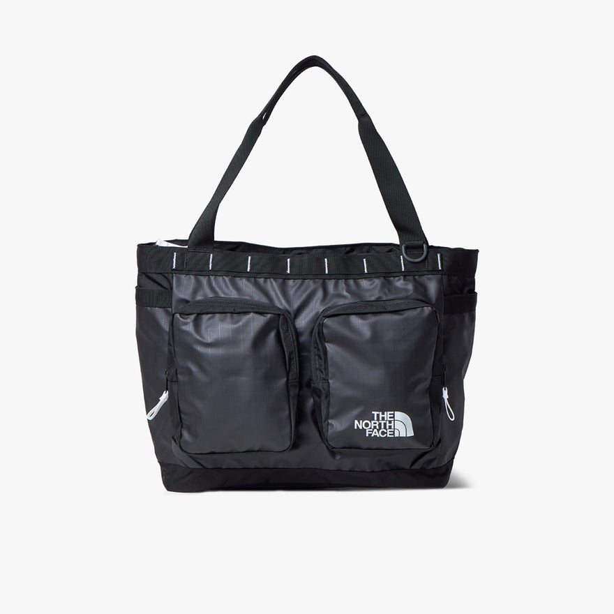 The North Face Base Camp Voyager Tote Black / White – Livestock