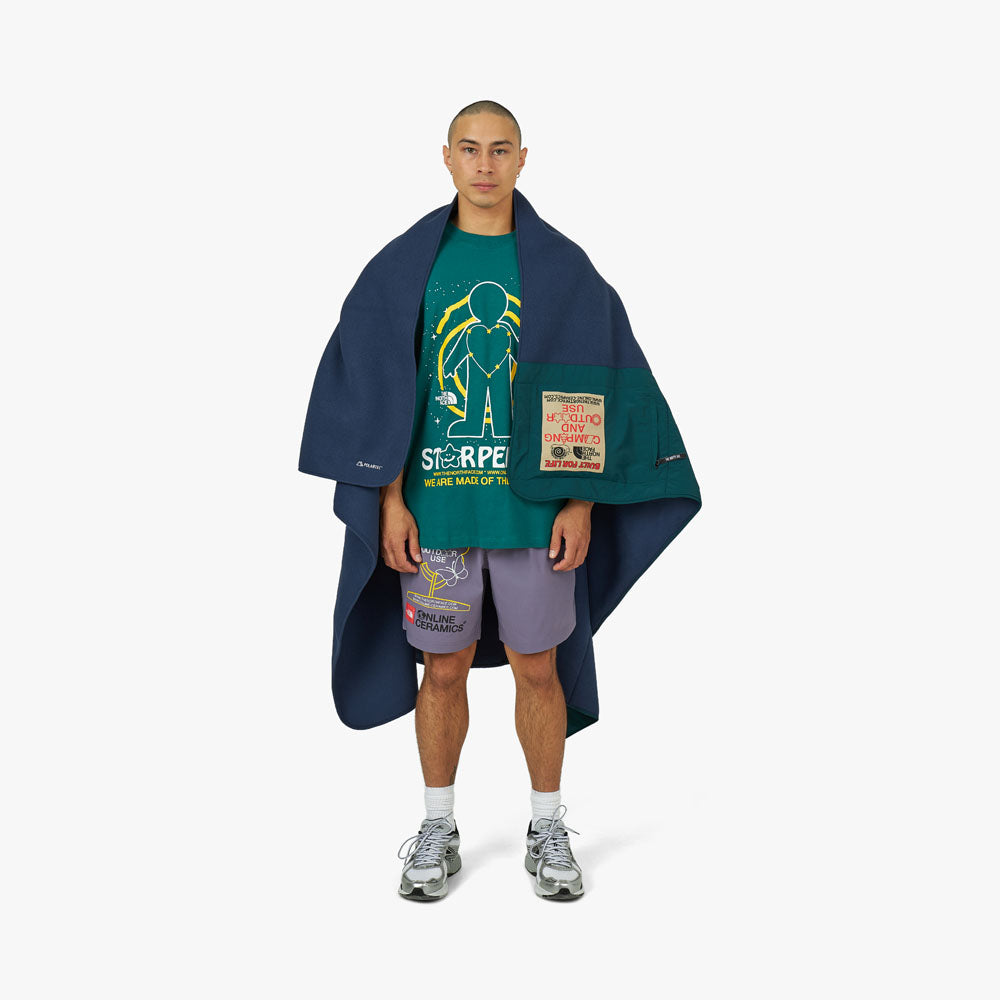The North Face x Online Ceramics Denali Blanket / Blue The North Face x Online Ceramics Denali Blanket / Blue