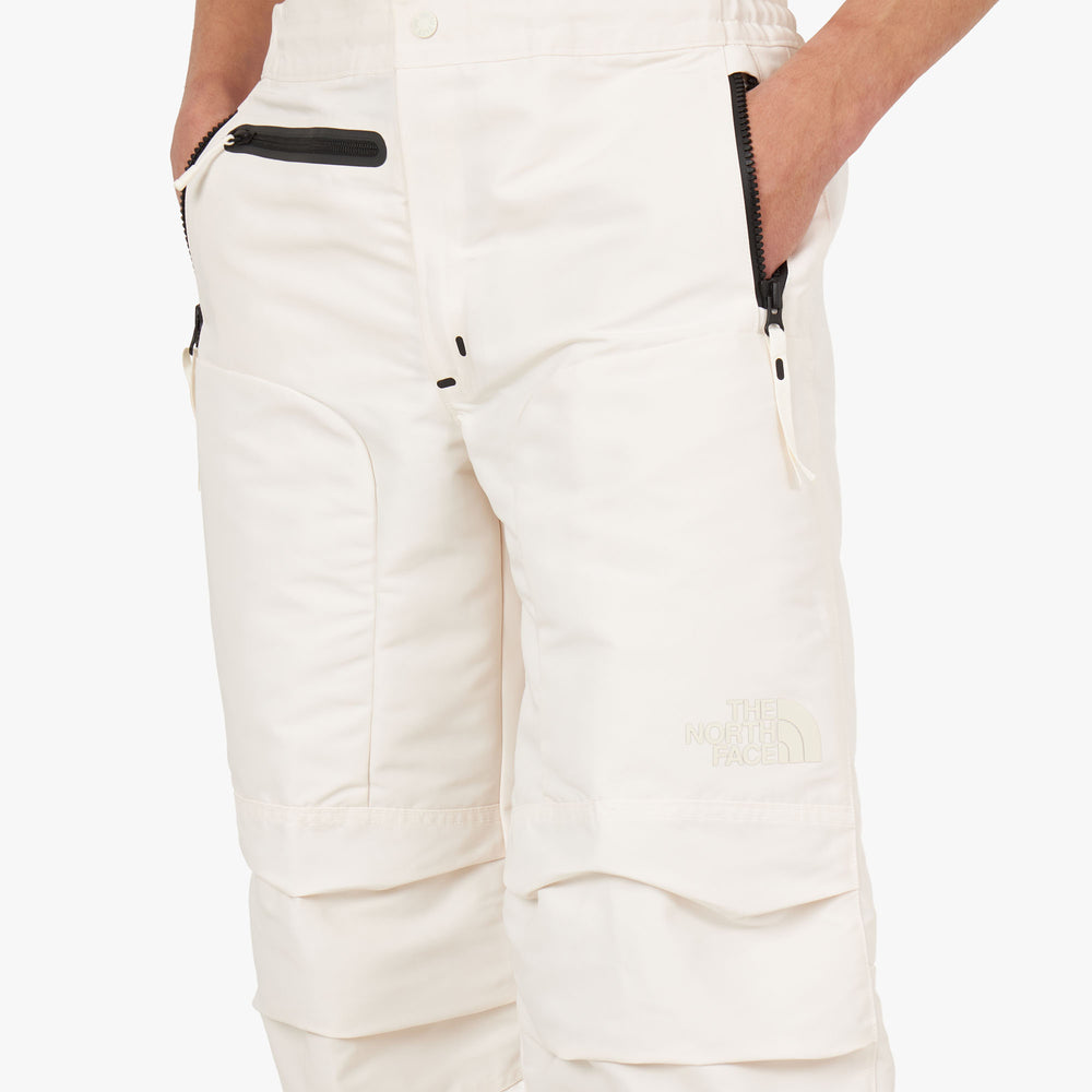 North face white snow pants discount