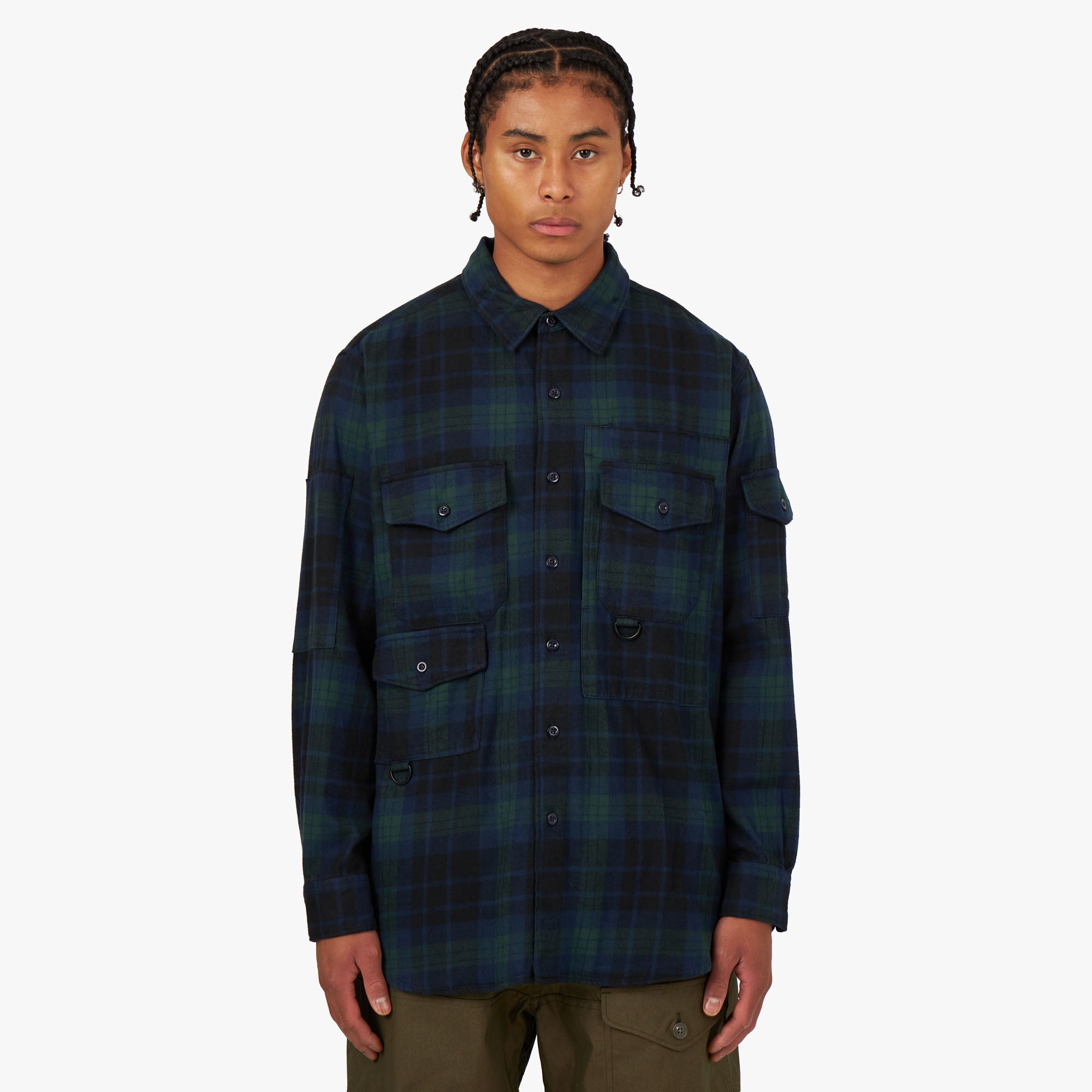 Engineered Garments Trail Shirt Flannel / Blackwatch 1