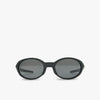 Oakley Eye Jacket Redux Sunglasses Matte Black / Prizm Grey 1