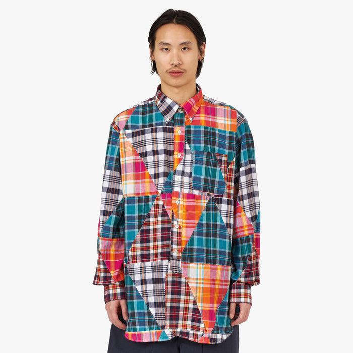 トップス ENGINEERED GARMENTS 19 Century BD Shirt Engineered Garments 19 Century BD Shirt / Patchwork Madras