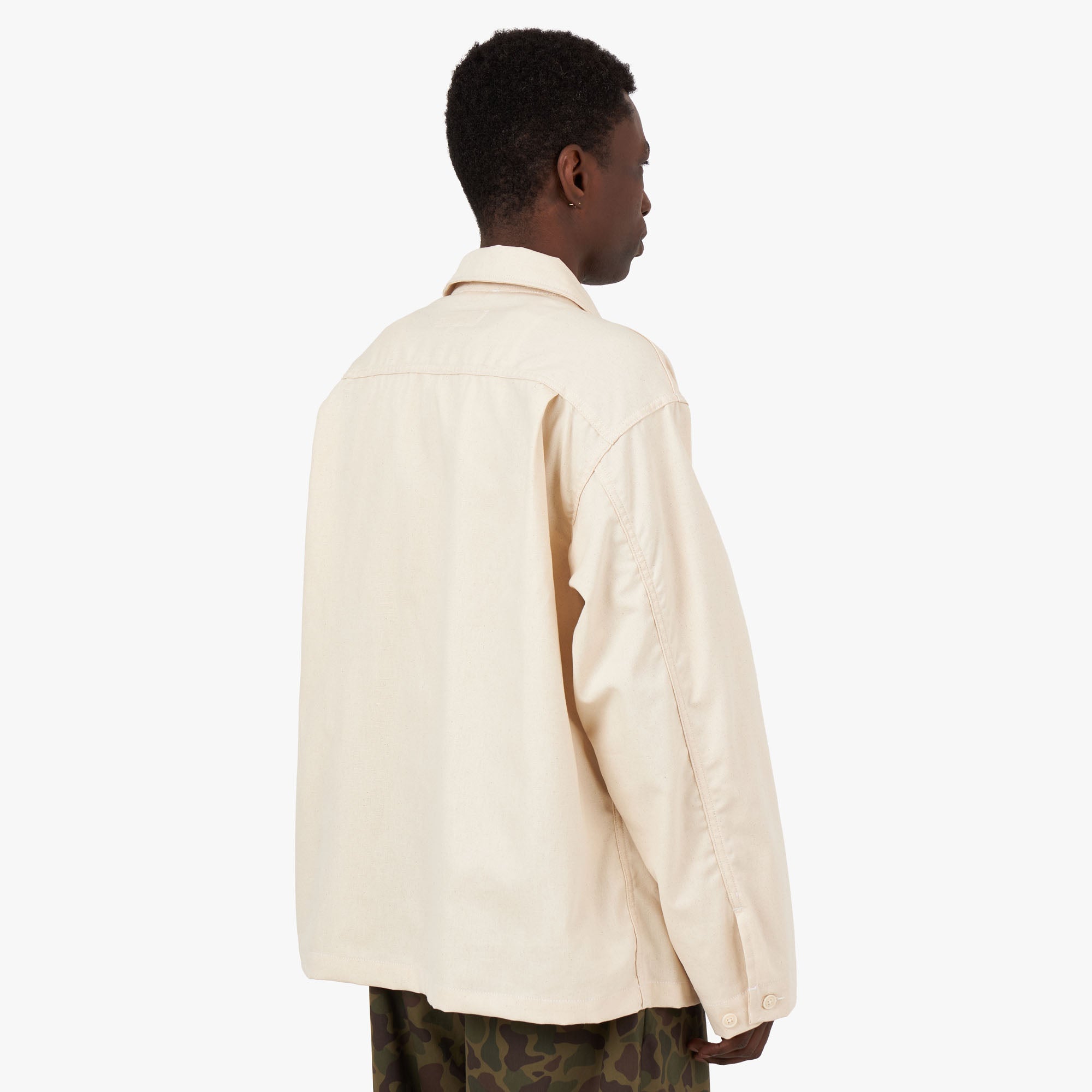 Engineered Garments Workaday Seabees Jacket Natural Livestock