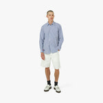 COMME des GARÇONS PLAY Invader Striped Shirt Blue / White Stripes 5