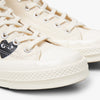 Converse x COMME des GARÇONS PLAY Chuck Taylor Hi / Multi Heart Beige - High Top  6