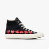 Converse x COMME des GAR�ONS PLAY Chuck Taylor Hi Multi Heart Black   1