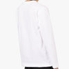 COMME des GARÇONS PLAY Black Heart Long Sleeve T-shirt / White 5