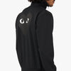 COMME des GARÇONS PLAY Big Heart Zip-Up Sweatshirt / Black 5