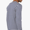 COMME des GARÇONS PLAY Invader Long Sleeve T-shirt Blue / White 5