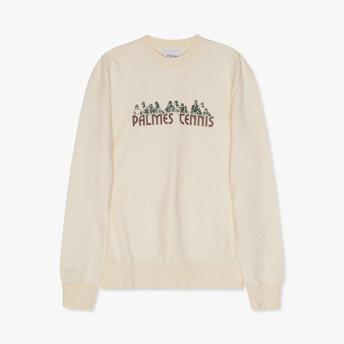 Palmes Entou Crewneck / Blanc Cassé 1