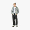RASSVET (PACCBET) Hearts Print Denim Trousers / Black 6