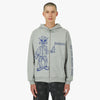 RASSVET (PACCBET) Keep Dancing Full Zip Hoodie / Grey 1