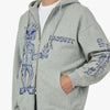 RASSVET (PACCBET) Keep Dancing Full Zip Hoodie / Grey 4