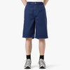 Palmes Twill Patch Shorts Blue 1