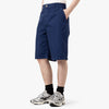 Palmes Twill Patch Shorts Blue 2