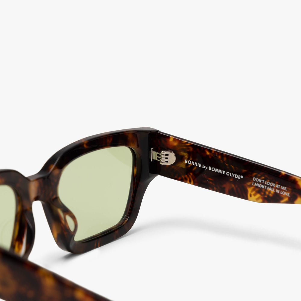 Bonnie Clyde Lunette Punch Punch Tortue Vert Livestock