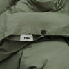 Tekla Cotton Percale Duvet Cover Queen / Olive Green 3