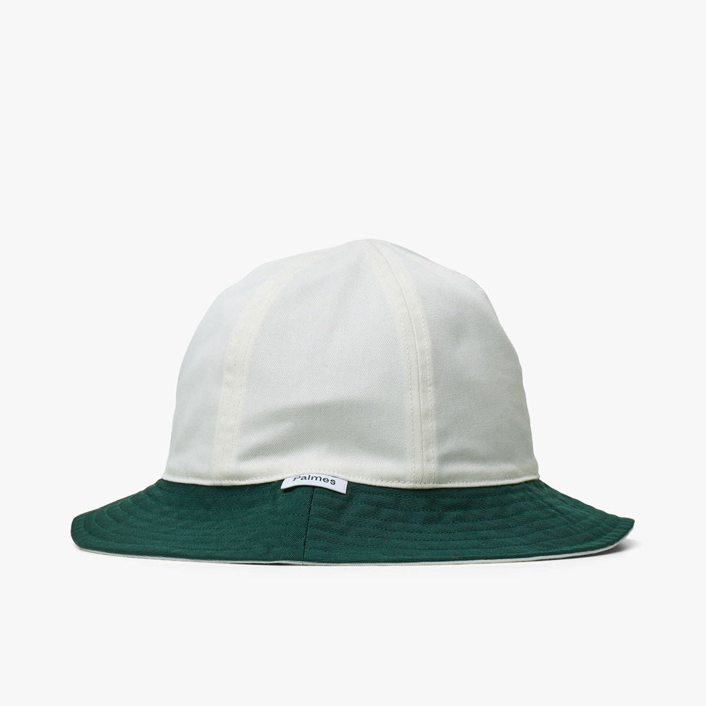 Palmes Horne Reversible Bucket Hat Off-White / Green