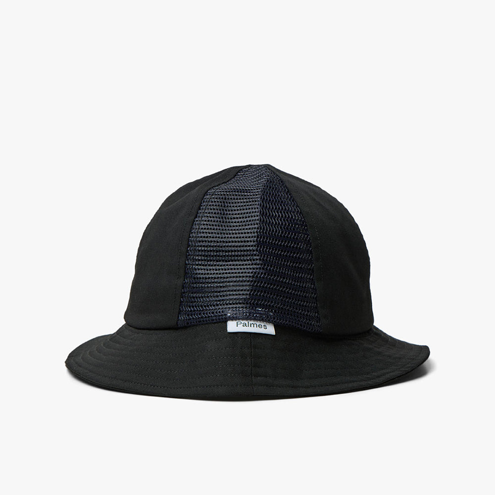 Palmes Mesh Bucket Hat Navy / Black - Size: XL