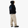 Patta Embroidered Fire Panther Hooded Sweater Black 7