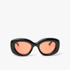 Bonnie Clyde Portal Sunglasses Black / Orange 1