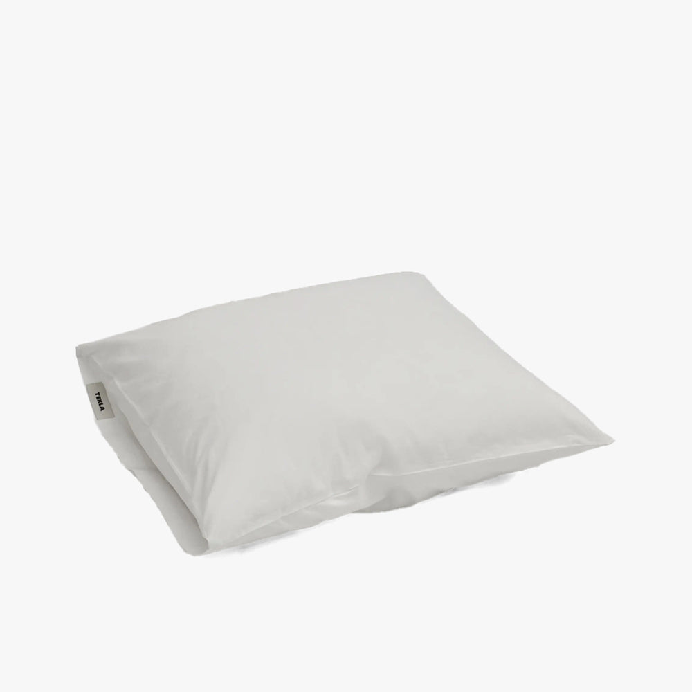 Tekla Cotton Percale Pillowcase / Broken White 1
