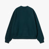 Carhartt WIP Women's Signature Sweatshirt Duck Blue / White 2