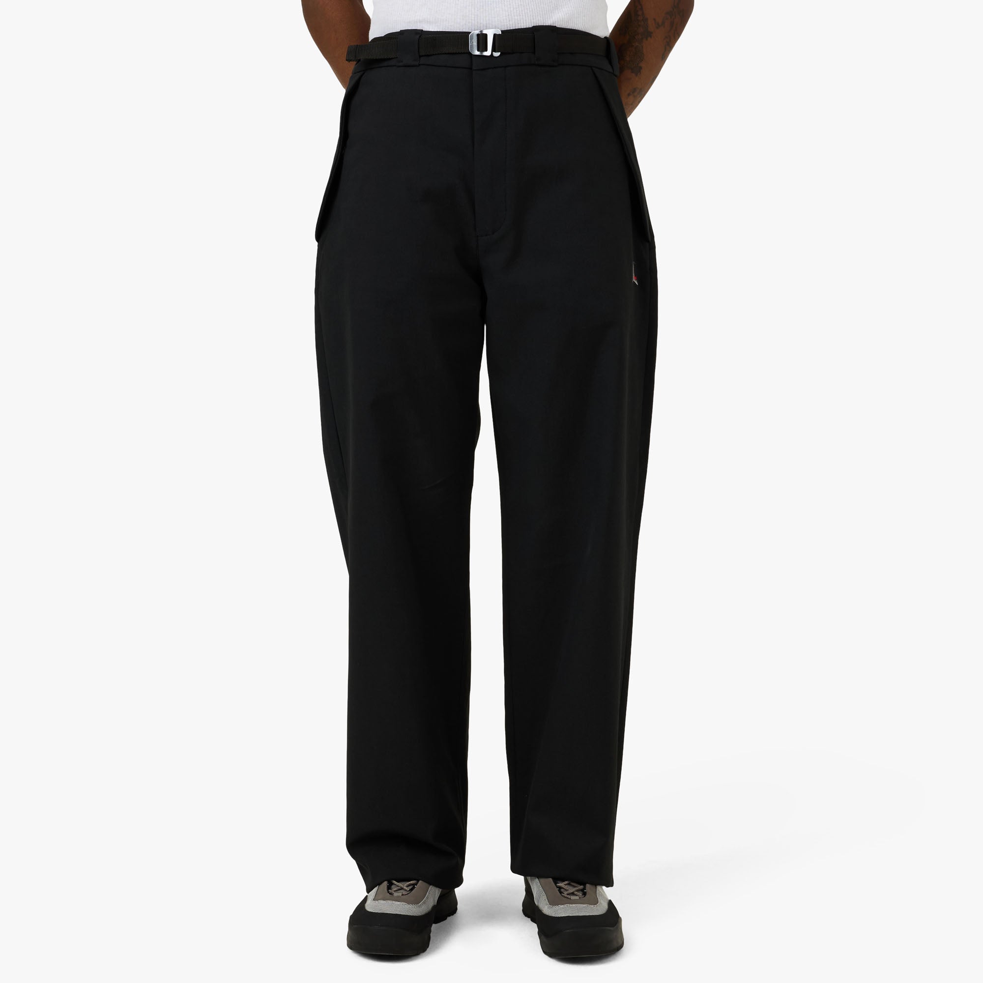 ROA Buckle Chino Pant Black – Livestock