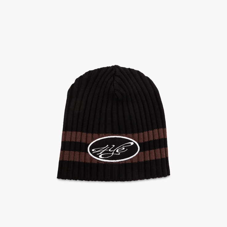 4YE Signature Patch Tuque / Noir / Brun 1