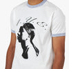4YE Portrait Ringer T-shirt White / Grey 4