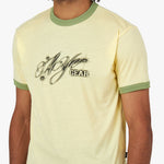 4YE Starry Night Ringer T-shirt Yellow / Green 4
