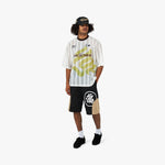 4YE Reversible Mesh Shorts Black / Gold 10
