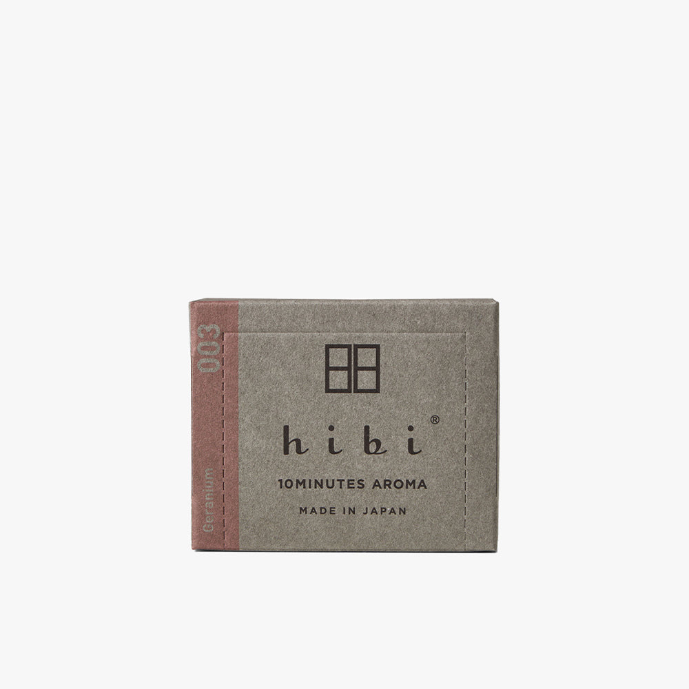 Hibi Herb Frangrance / Geranium - 30 Sticks 1